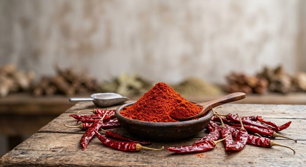 Spices — red chili powder